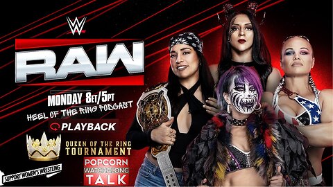 WWE RAW WRESTLING WATCH ALONG final King & Queen of the Ring semi-finalists