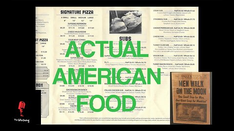 Actual American Food