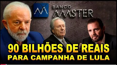 LULA VAI GASTAR 90 BILHÕES PARA TENTAR VENCER ELEIÇÕES E ESCONDER ESCANDALO DO MASTER