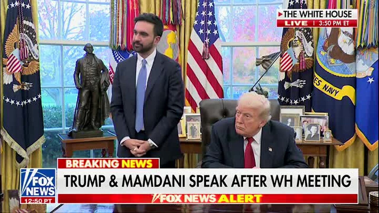 ‘You Can Just Say Yes!’ Trump Saves Mamdani from Fox News Question About Calling Him a ‘Fascist’