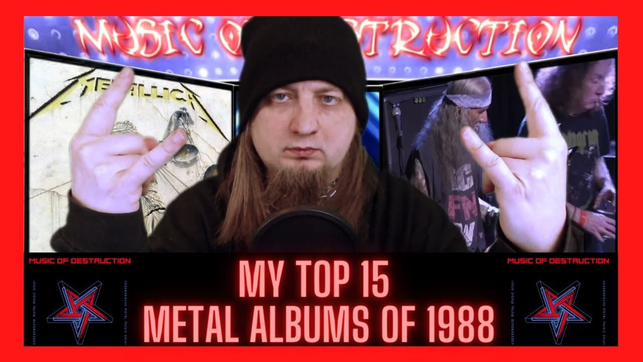 ⚔My Top 15 Metal Albums Of 1988⚔
