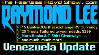 Raymond Lee Live - Venezuela Update and more Free Merch Giveaways . . .