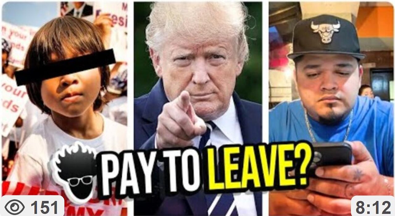 Trump’s $1,000 Deportation Deal: Paying Illegals to Leave As Dems Shield Criminals !~ VivaFrei 5/6/25