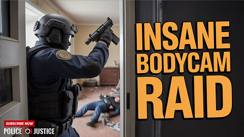 Insane Bodycam Raid: Police Take Down Dangerous Suspect in High-Stakes Arrest