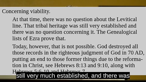Zechariah 3, Part 1, verses 1-6