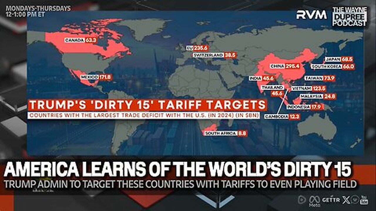 E2064: Trump's Liberation Day: The Impact of Tariffs on the 'Dirty 15' 04/01/25