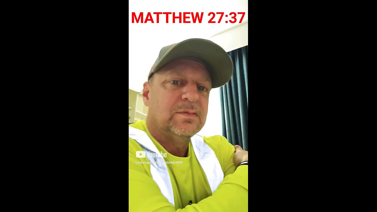 #MATTHEW27:37 "HERE'S YOUR SIGN !"