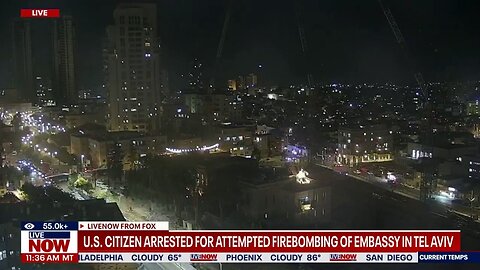 US citizen attempts to firebomb Tel Aviv embassy, threatens President Trump