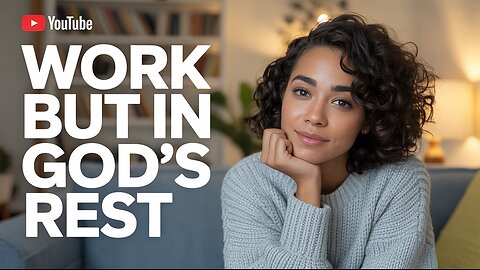 🚨 YOU'RE WORKING WRONG! (This SHOCKED Me) 🤯 Work HARDER by RESTING in God✨ #Holy #Sabbath #Christian
