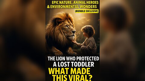 The Lion Who Protected a Lost Toddler (Rumble Exclusive) 