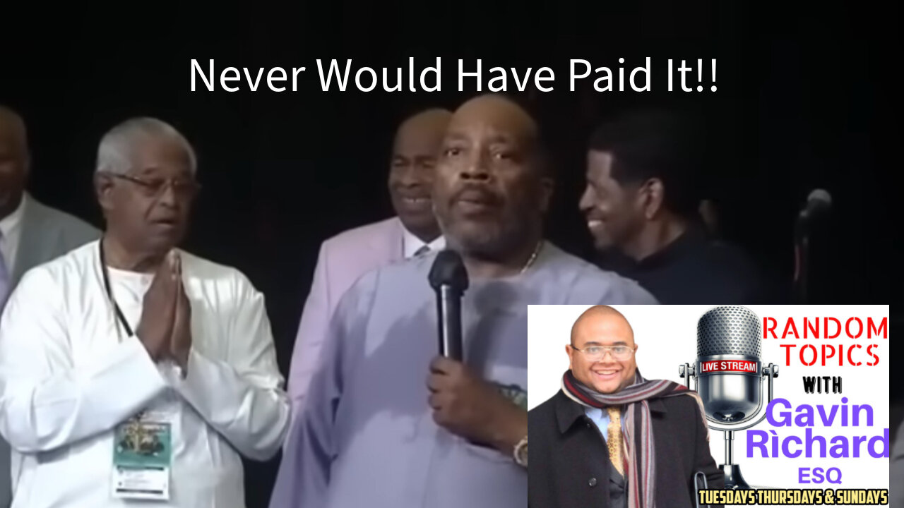 Never Would Have Paid It!!