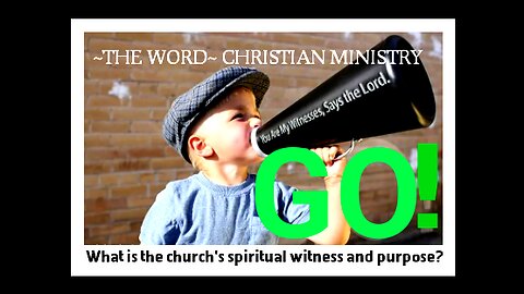What is the church's spiritual witness and purpose?