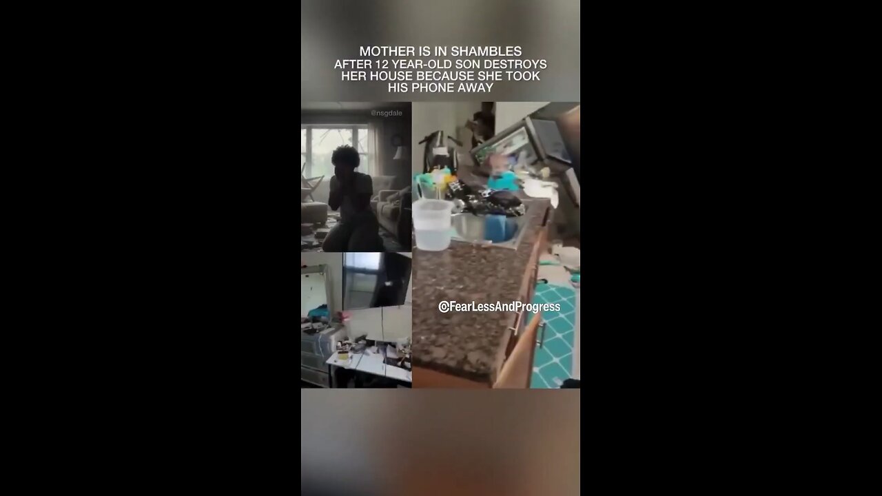 fatherless home for sure