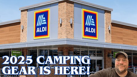 Surprising Camping Finds at ALDI! Wait until you see the coffee maker!