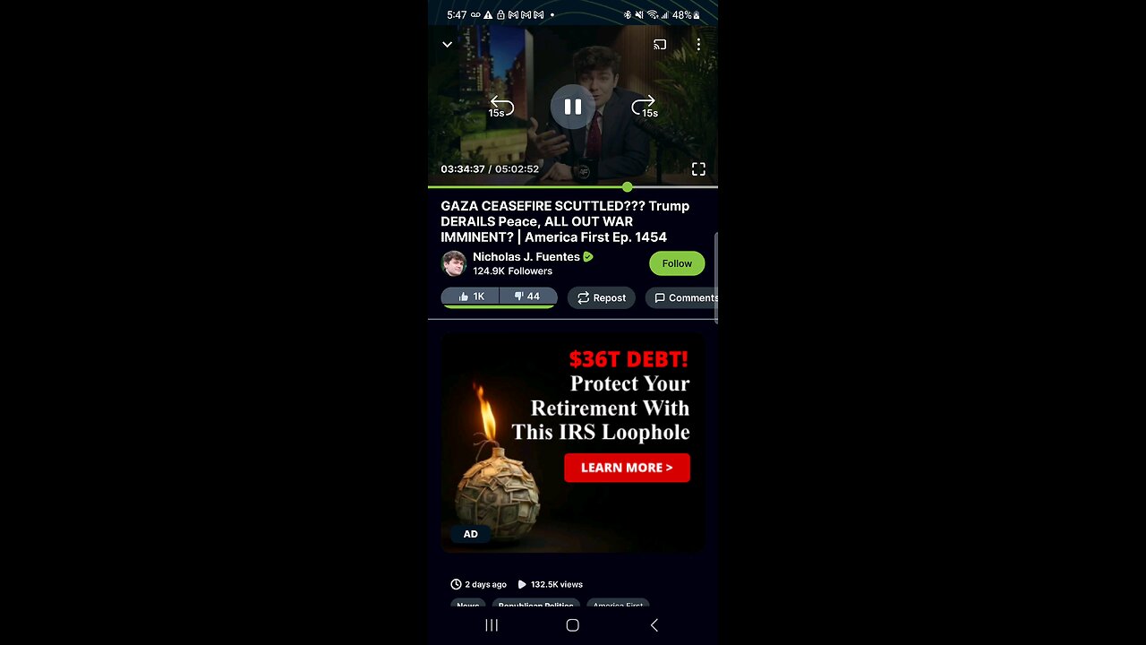 Politics: Values v Interests