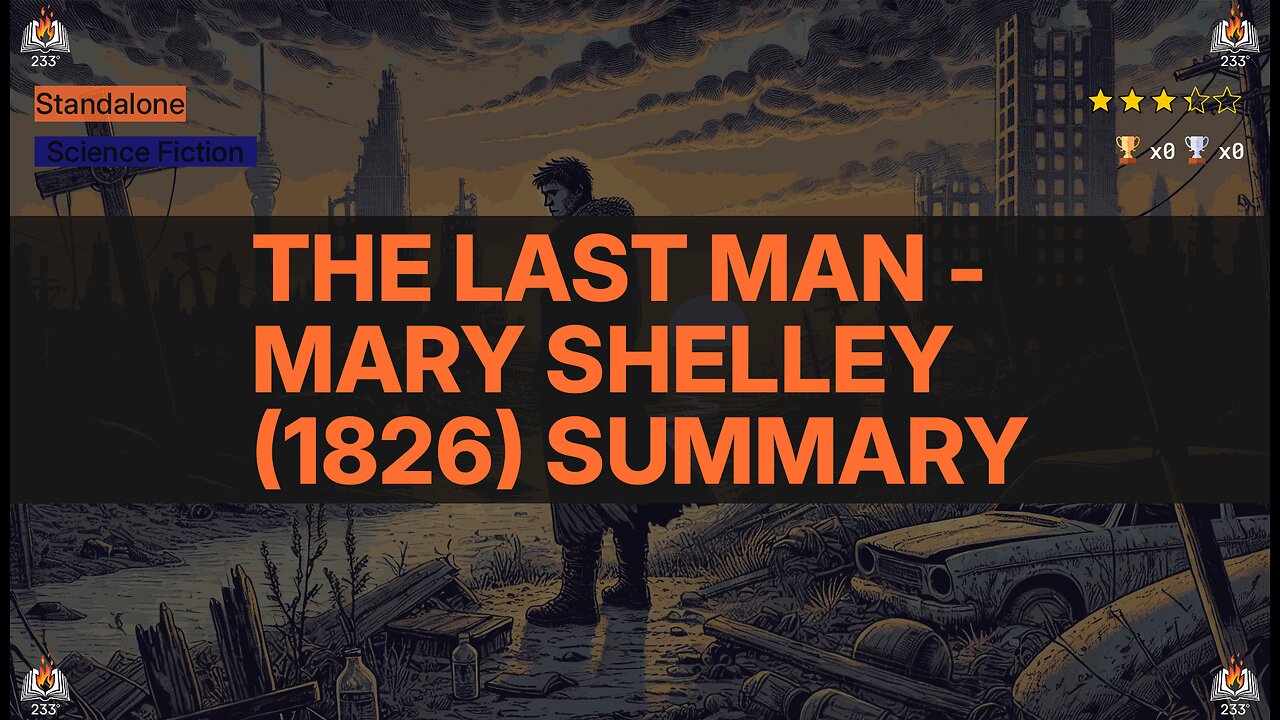 The Last Man - Mary Shelley (1826) Summary