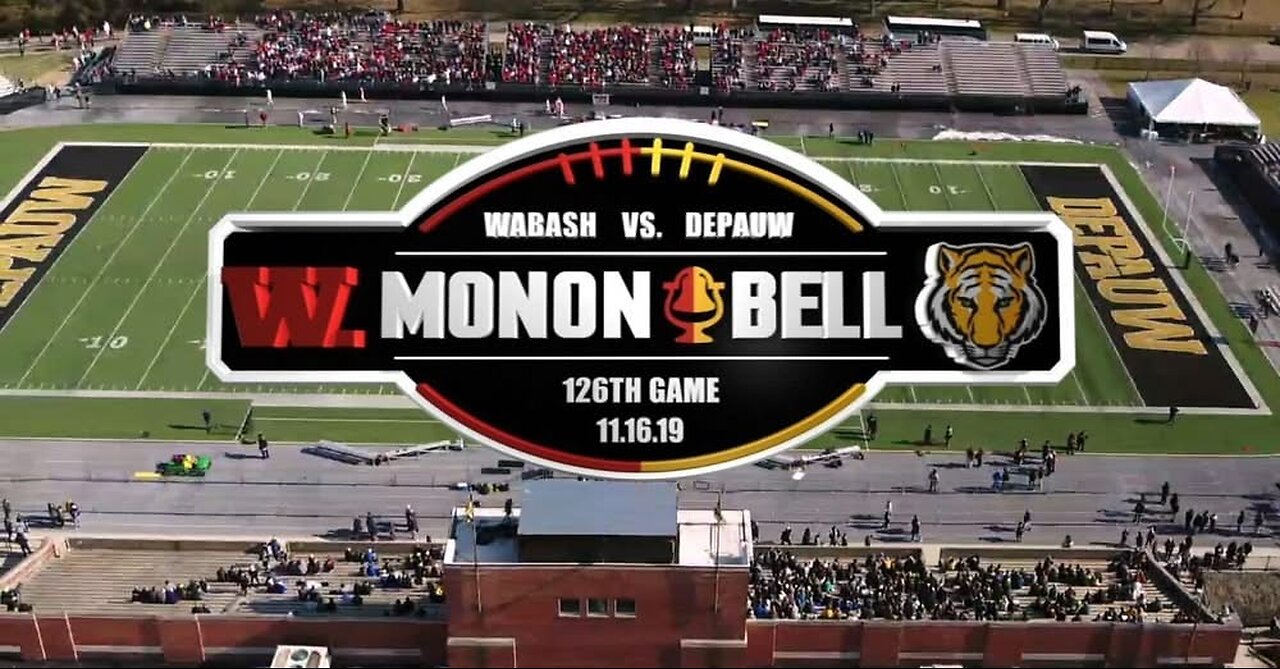 November 16, 2019 - 126th Monon Bell Classic : Wabash at DePauw (Complete)