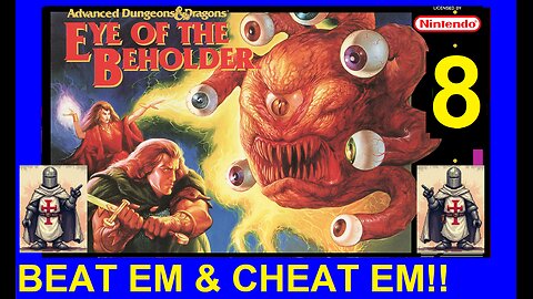 AD&D EYE OF THE BEHOLDER V8 - SNES - Skwatter's Beat 'em and Cheat 'em!
