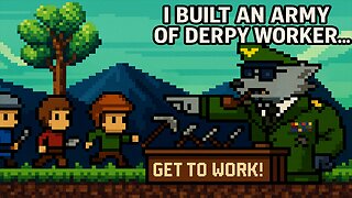 I Built an Army of Derpy Workers… and They Defeated a GIANT OCTOPUS! - Craftlings First Look
