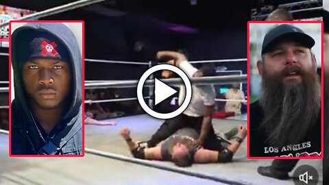 Raja Jackson Viciously Beats Unconscious Wrestler Syko Stu in Shocking Live Stream