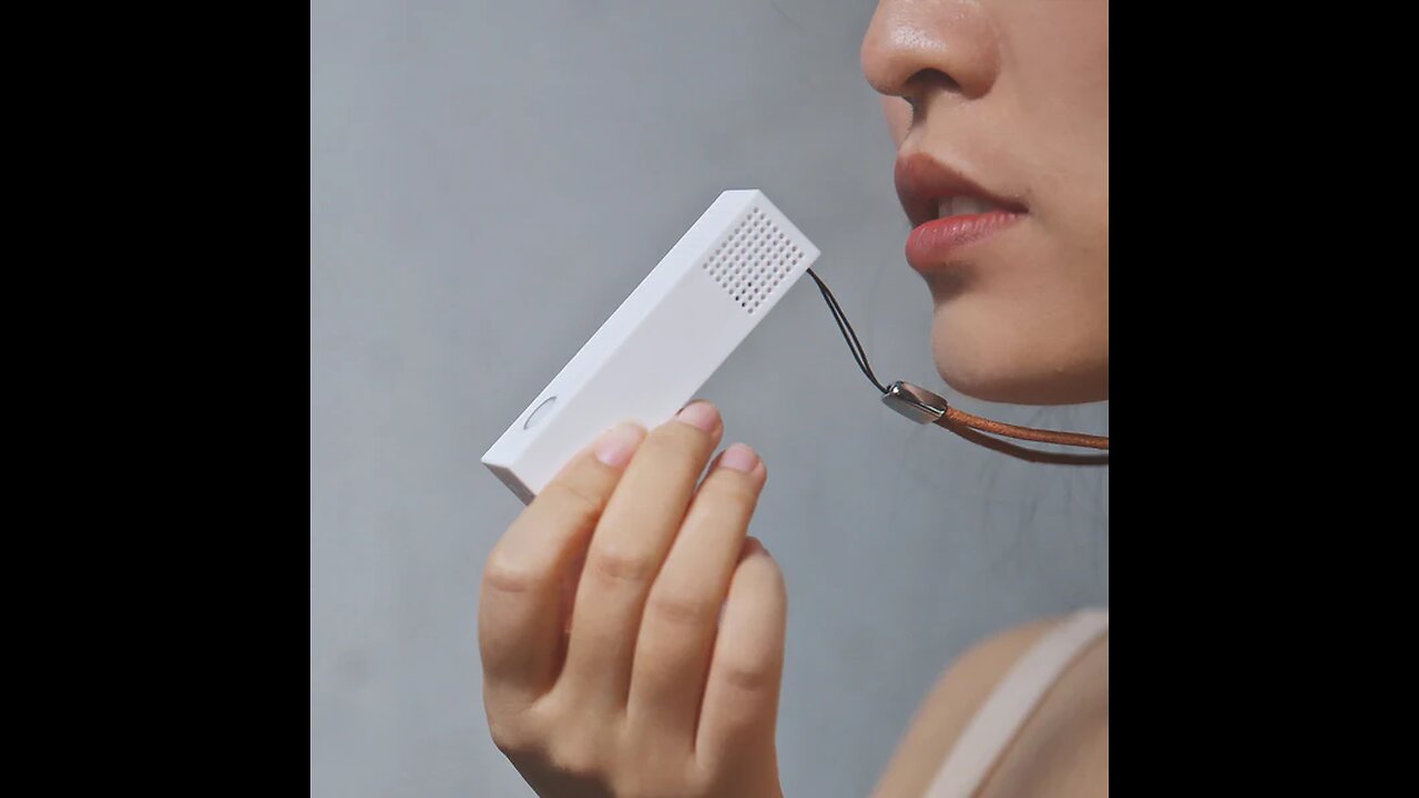 Portable Mini Negative Ion Air Purifier, for Home, Office & Everyday Carry