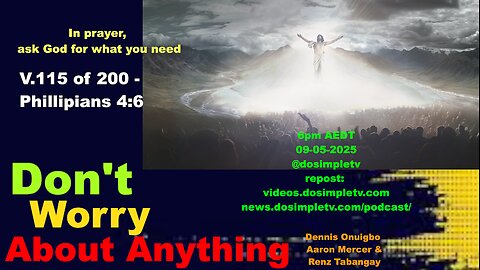 v.115 of 200 Extract - Don't worry about anything