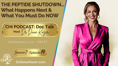 THE PEPTIDE SHUTDOWN…What Happens Next & What You Must Do NOW
