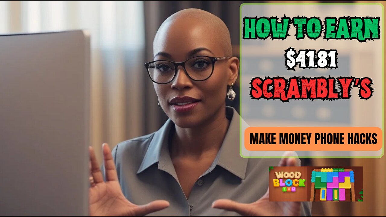 How to Earn With Scrambly Woody Block Jam