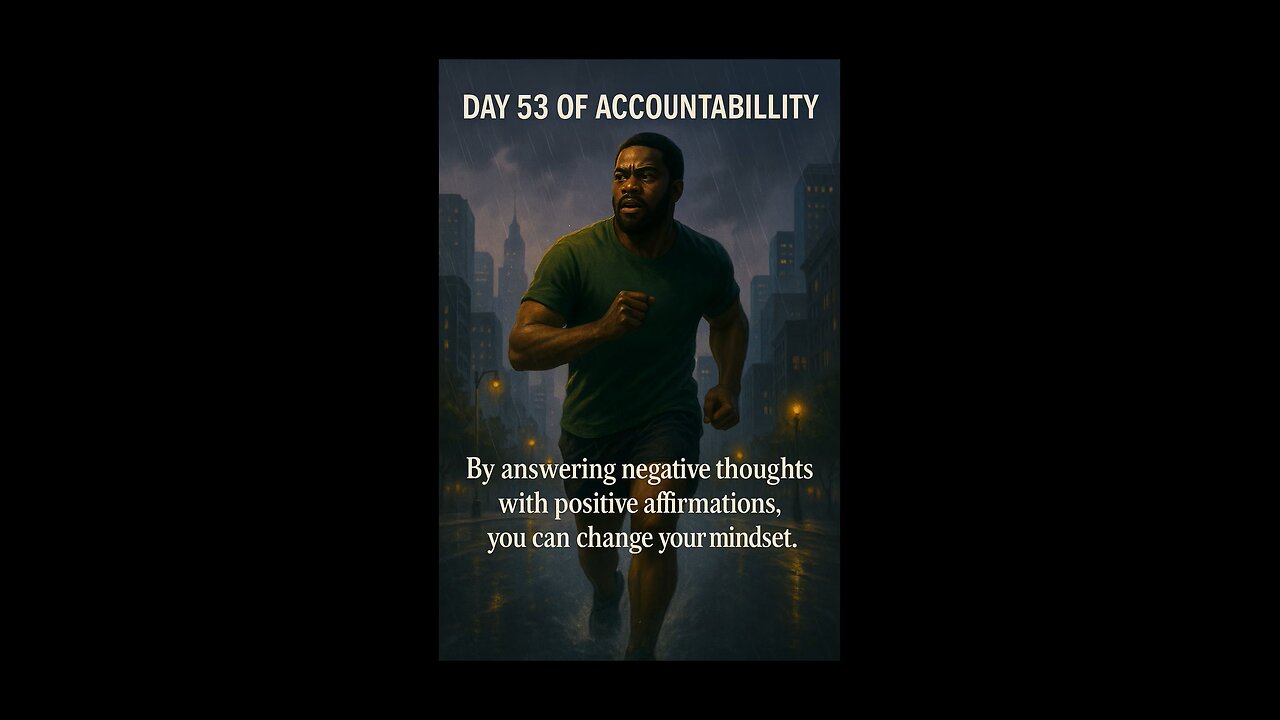 Day 53 of Accountability | How I Fight Negative Thoughts & Rewire My Mindset #powerfulyou