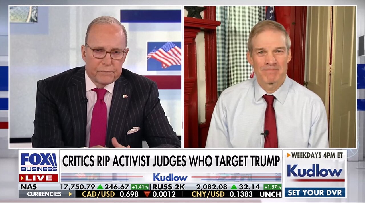 Chairman Jordan on Political Judges