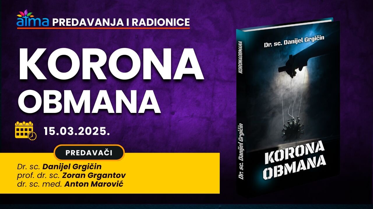dr. sc. Danijel Grgičin i gosti “KORONA OBMANA”