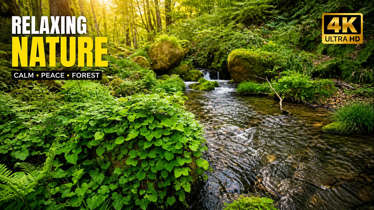 10Hrs of Gentle Water Guaranteed to Help You Sleep, Relax or Study