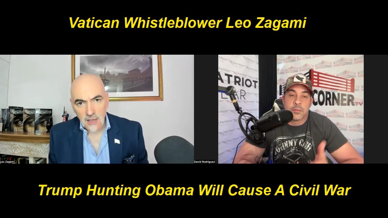 Vatican Whistleblower Leo Zagami - Trump Hunting Obama Will Cause A Civil War