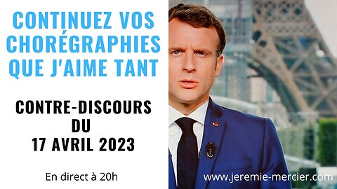 "Continuez vos chorégraphies que j'aime tant", par Emmanuel Macron