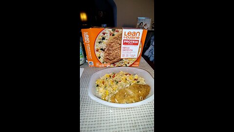 Eating Lean Cuisine Tortilla Crusted Fish, Dbn, MI, 9/8/25