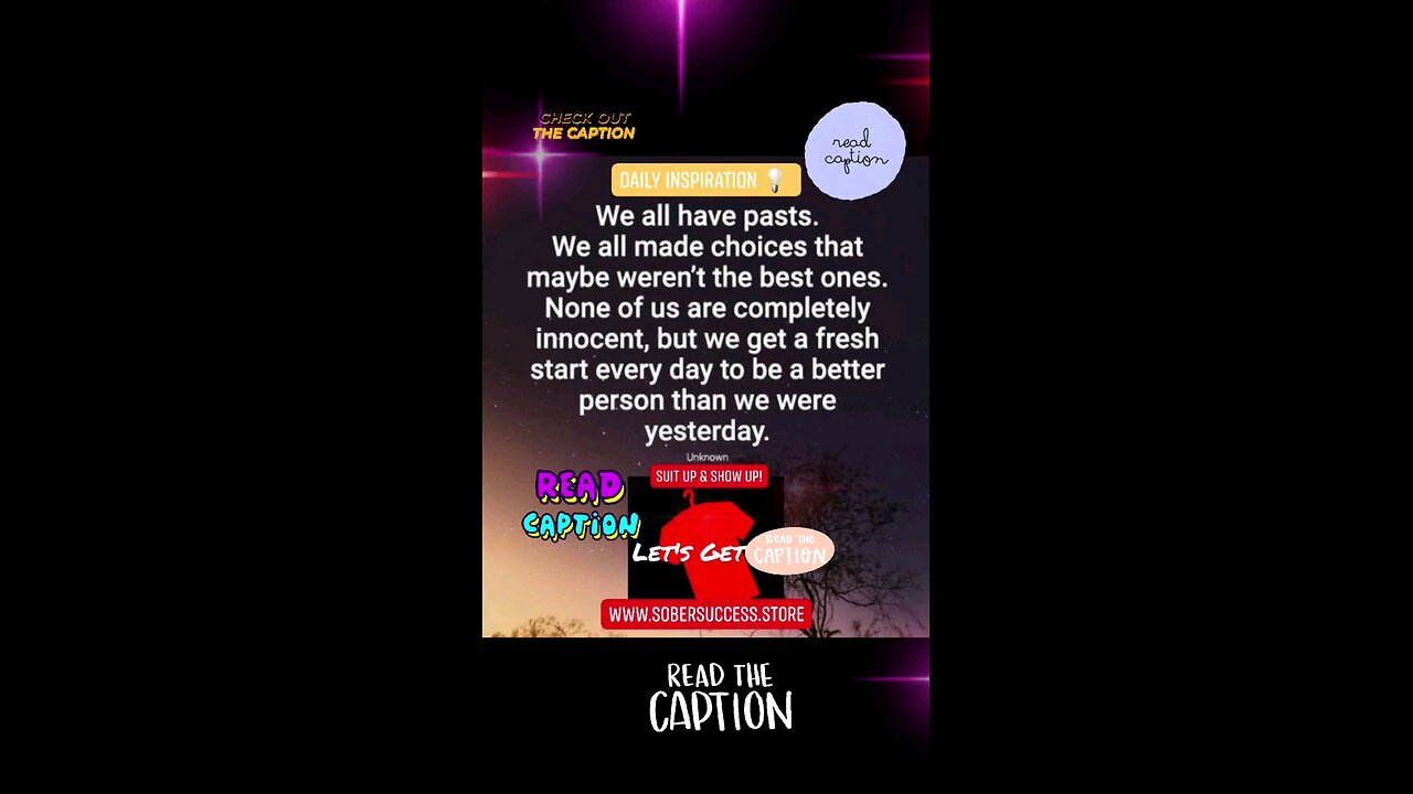 🗣Everyday Is Another Chance To Do Better‼️💪 #sobercoach #motivation #MorningQuote #Quotes