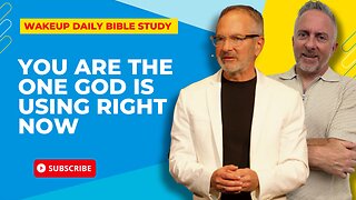 You Are the One God Is Using Right Now