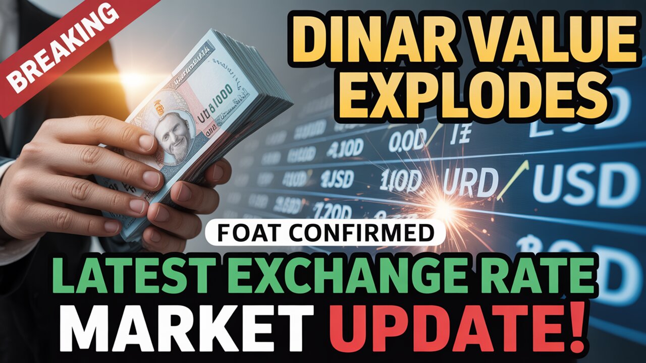 🔥 Iraqi Dinar Value Explodes via Float Latest Exchange Rate Intel Update 💥 IQD News
