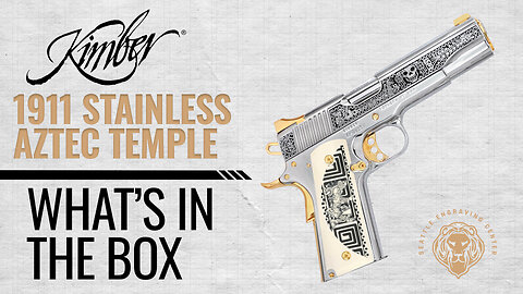 Kimber 1911 38 Super Engraved Limited Edition Aztec Temple Pistol | WITB