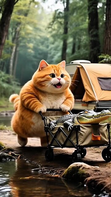 Cat Ai pet Animated viral video