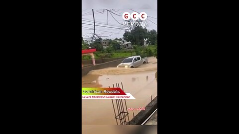 #DominicanRepublic #flooding #Espaillat #GasparHernández #Caribbean #disaster #destruction #anomaly