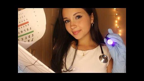 ASMR Doctor Check Up - Personal Attention, Dull & Sharp, Flashlight