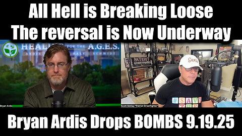9.19.25, All Hell is Breaking Loose - The reversal is Now Underway