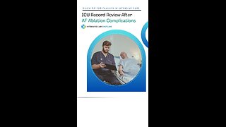 ICU Record Review After AF Ablation Complications