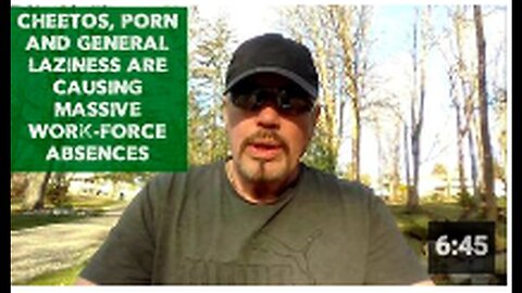 "Massive Work-Force Absences Linked to Cheetos, Porn, and General Laziness"