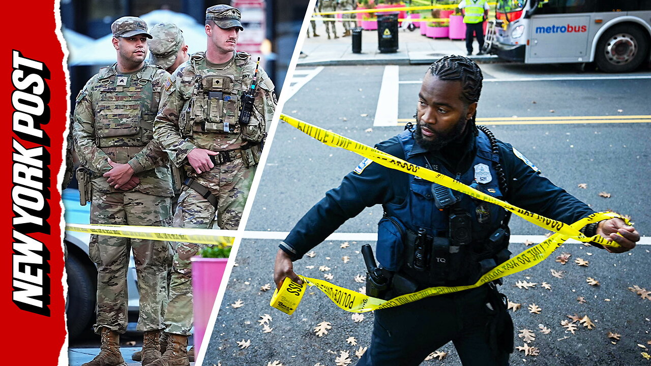 Emergency responders race through DC after multiple National Guard members are shot