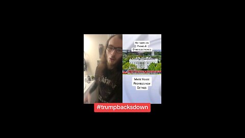 #trumpbacksdown #nottarrifsonelectronics #chinatarrifs #tarrifsonchina #trumpmakesadealwithchina