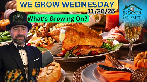 We Grow Wednesday 11/26/25, Are You Making A Big Dinner For Thanksgiving? Let's Grow