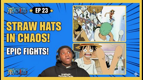 One Piece Episode 23 | The Invulnerable Gin vs. Luffy! Sanji’s First Battle | Reaction