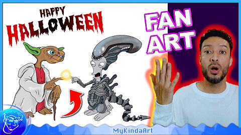 How to Draw Roger the Alien - American Dad